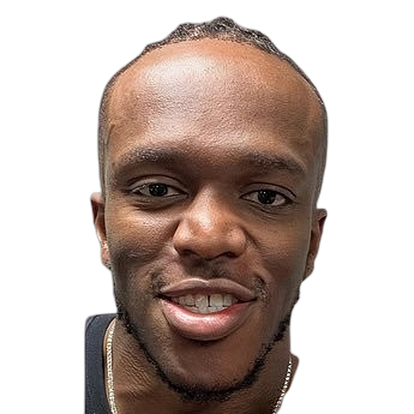 KSI's forehead, open for advertising
